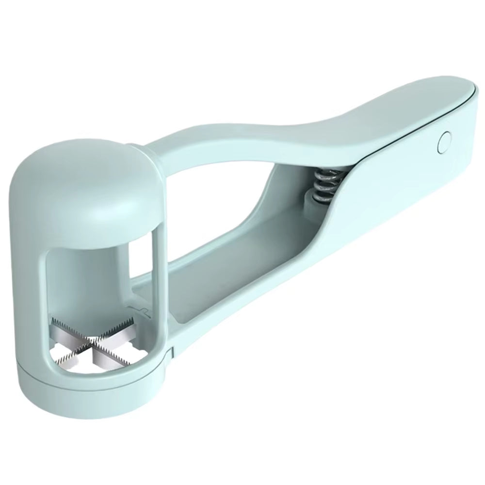 Revolutionize Your Meal Prep with the Effortless Fruit Slicer & Cutter - Perfect for Quick Grape, Cherry Tomato, and Salad Prep! A Must-Have Kitchen Gadget for Families!